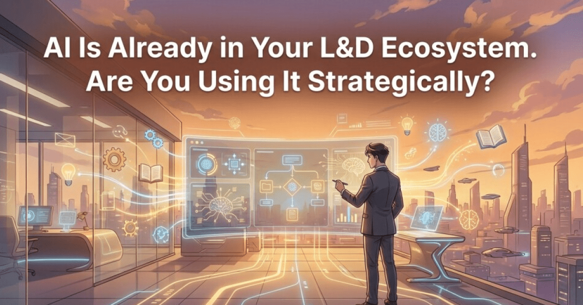 AI Is Already in Your L&D Ecosystem. Are You Using It Strategically?