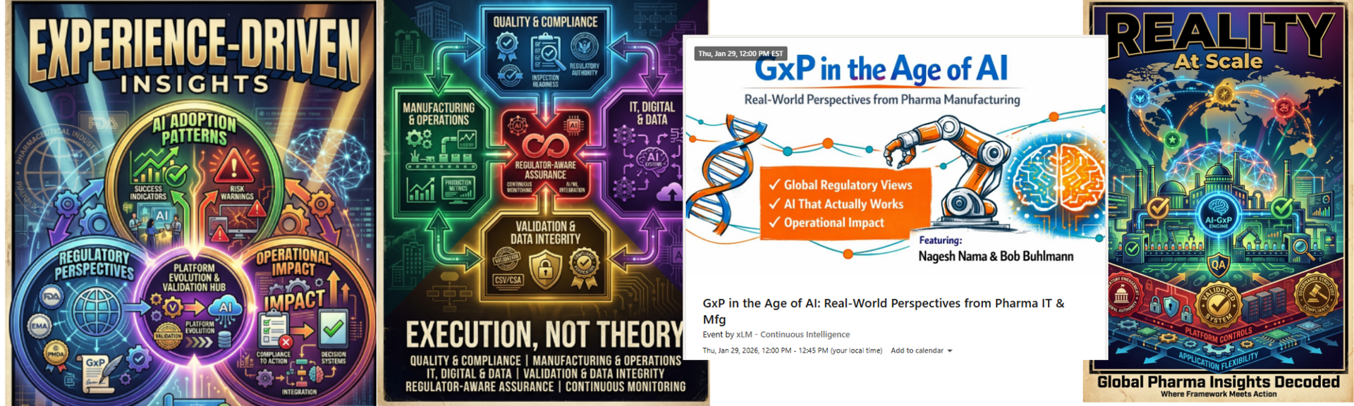 #092:  Unscripted LinkedIn Live: GxP AI Implementations @ AstraZeneca