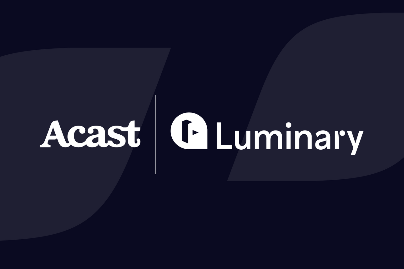 Luminary partners with Acast to bring Luminary Original podcasts to wider audience