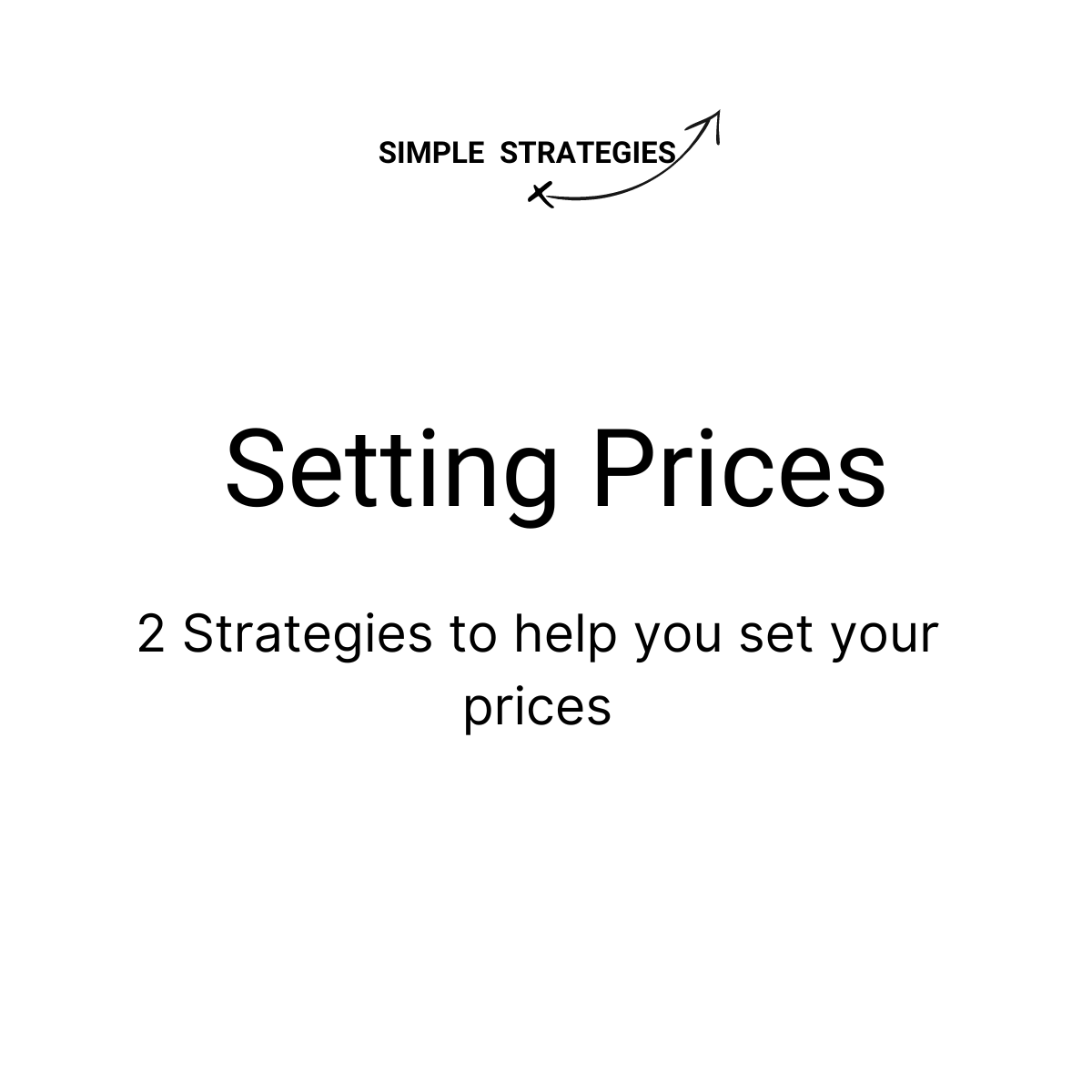 How to set your prices