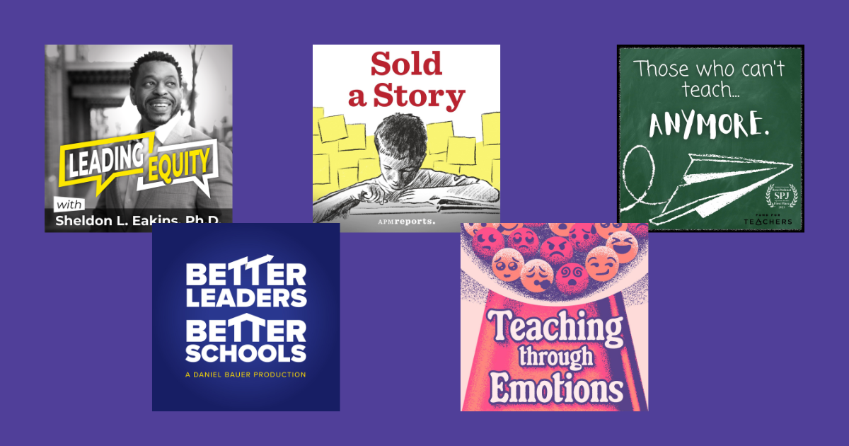 5 Podcasts Rethinking Education This Summer☀️👩‍🏫