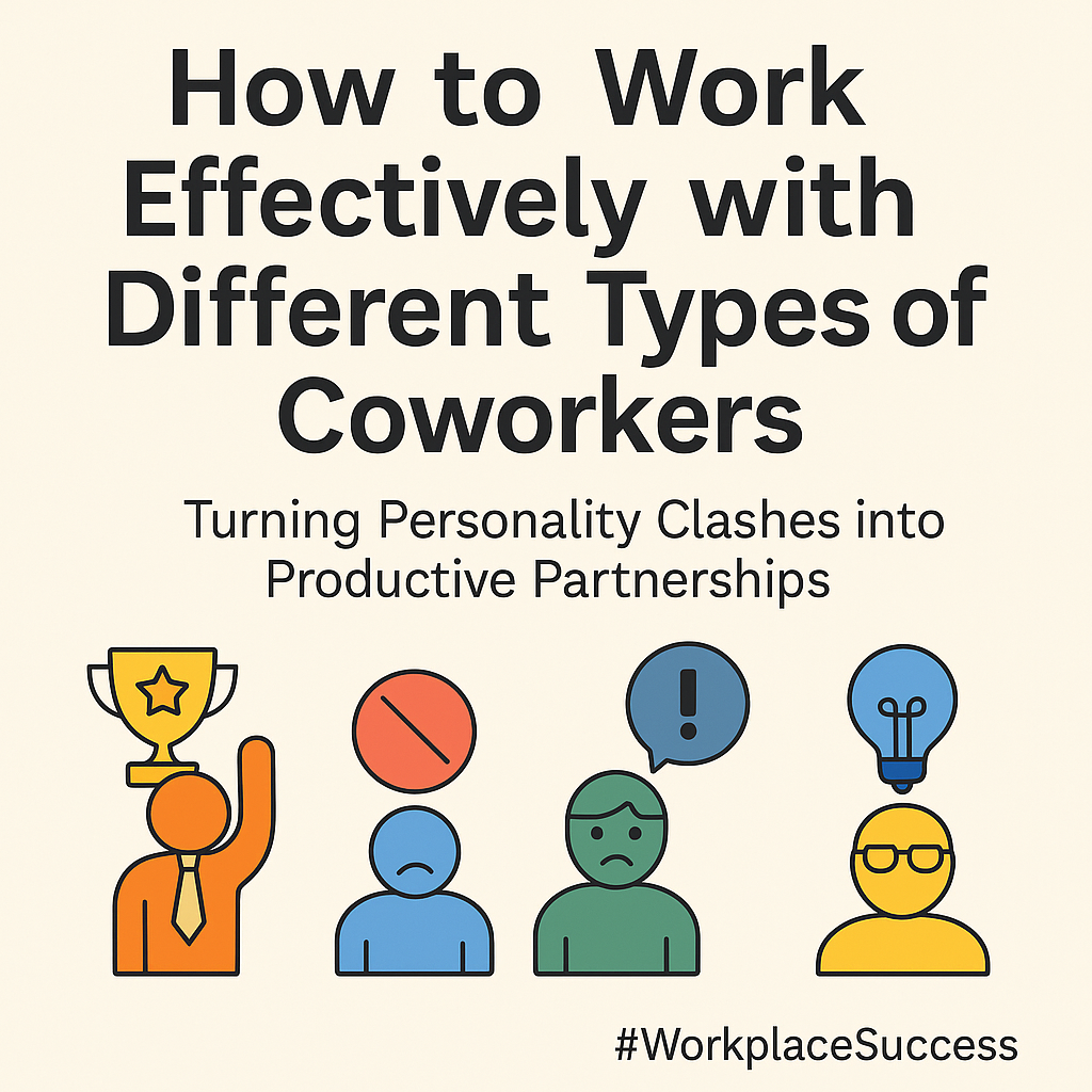How to Work Effectively with Different Types of Coworkers