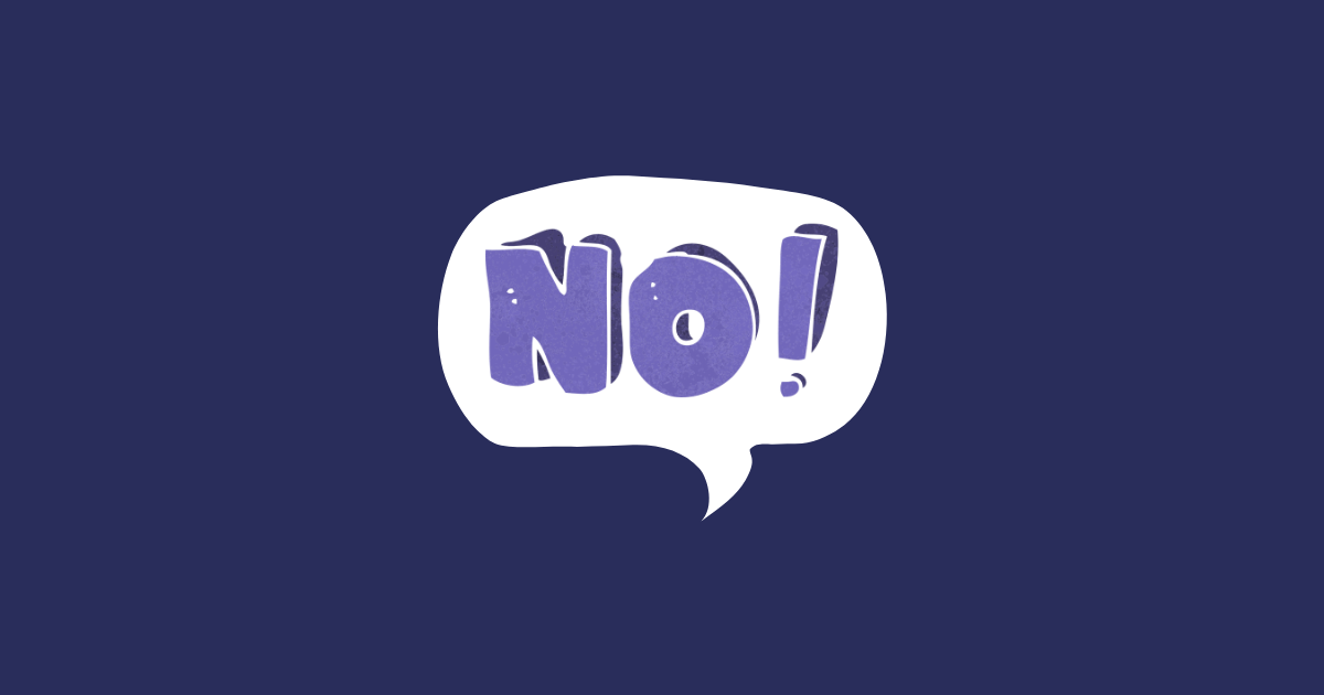 Aprende a decir NO y recupera el control de tu vida