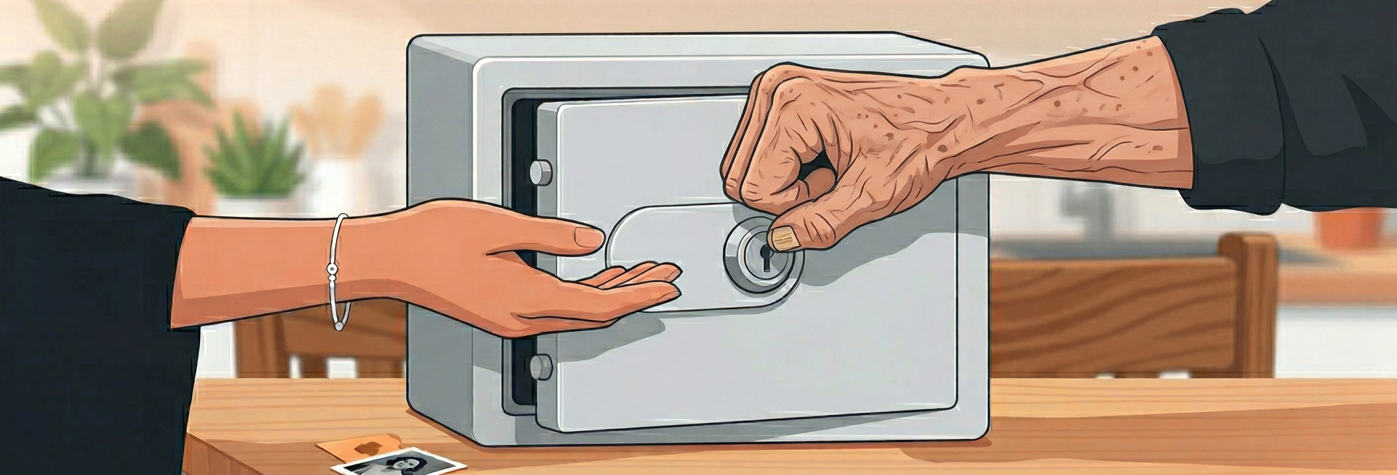 What to do when your parents do not want to share