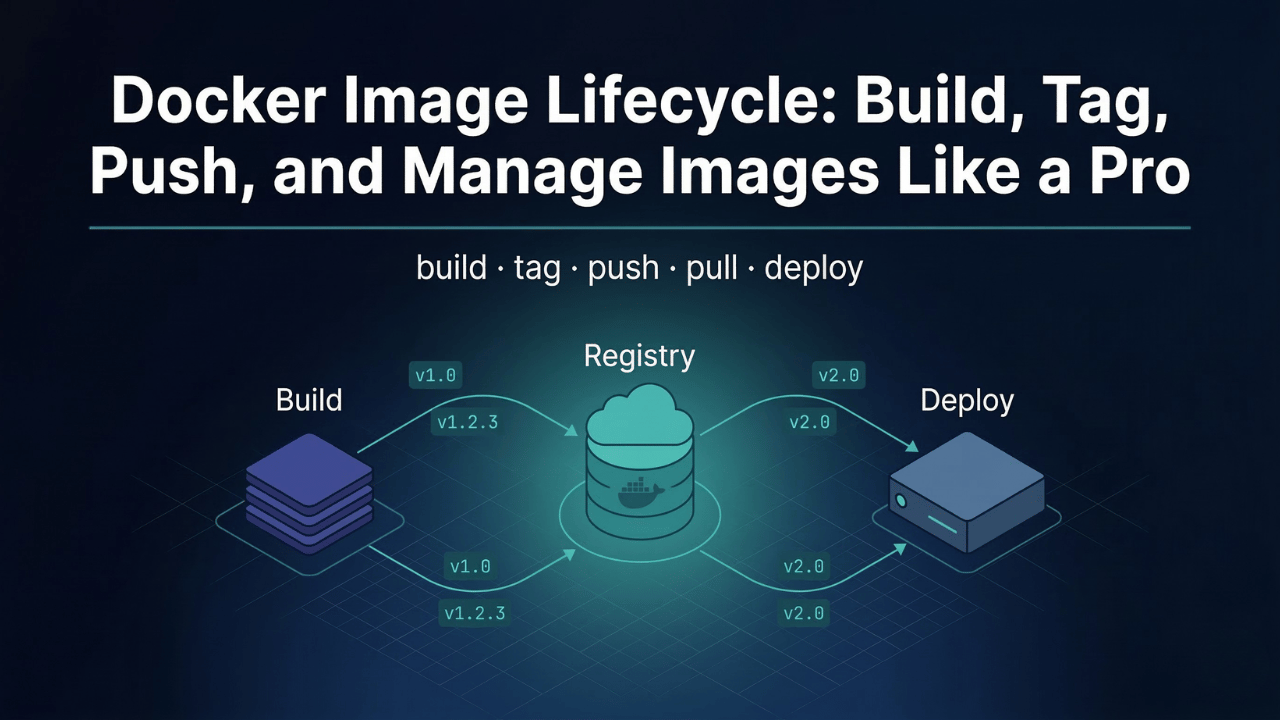 Docker Image Lifecycle: Build, Tag, Push, and Manage Images