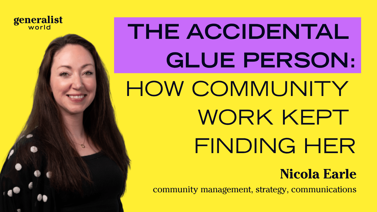 The accidental glue person (sound familiar?)