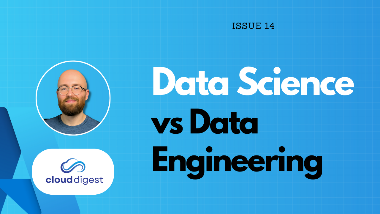 Data Engineering is starting to take over. 