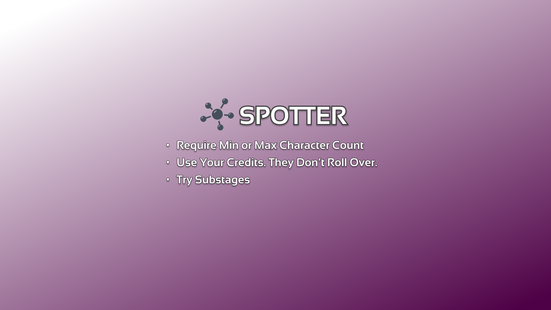 Use Your Credits. They Don't Roll Over