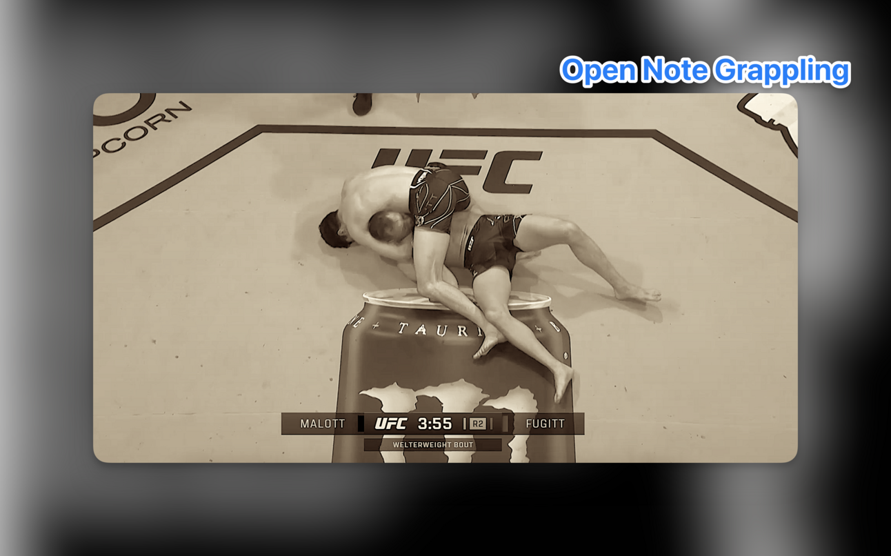 The UFC’s Newest Submission Finisher