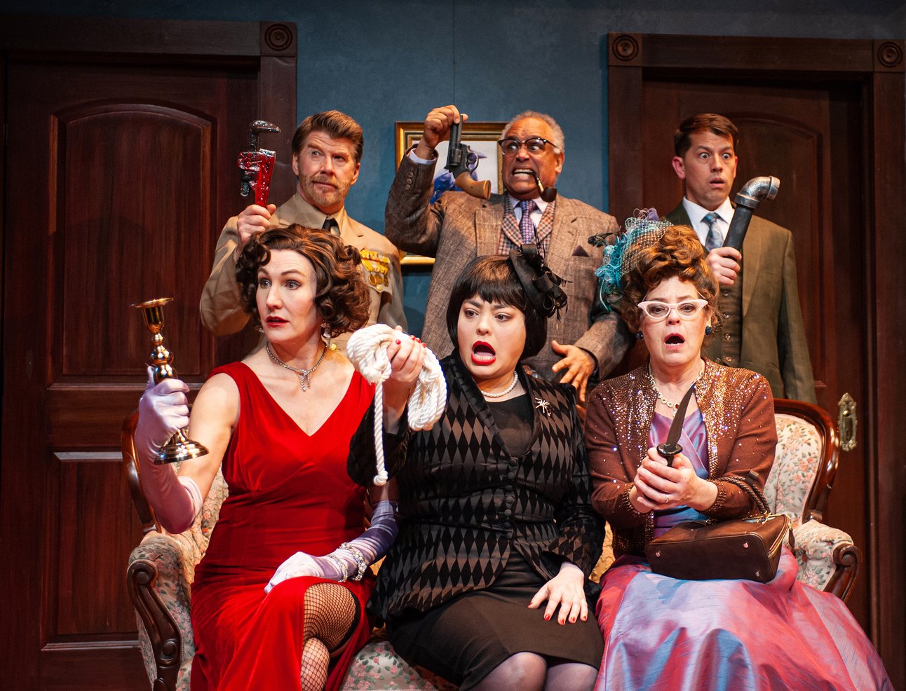 Go Sleuthing for a “Clue” During This Classic SF Playhouse Whodunit