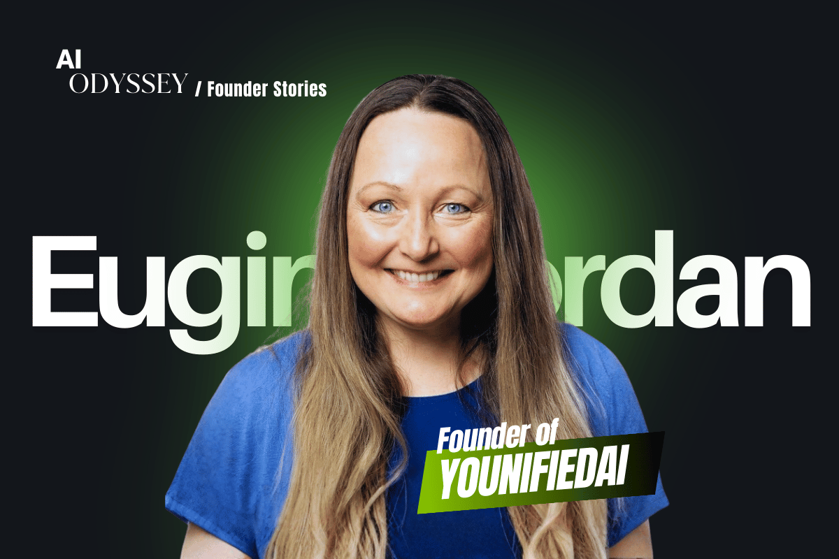 The 55-year-old first-time AI founder 