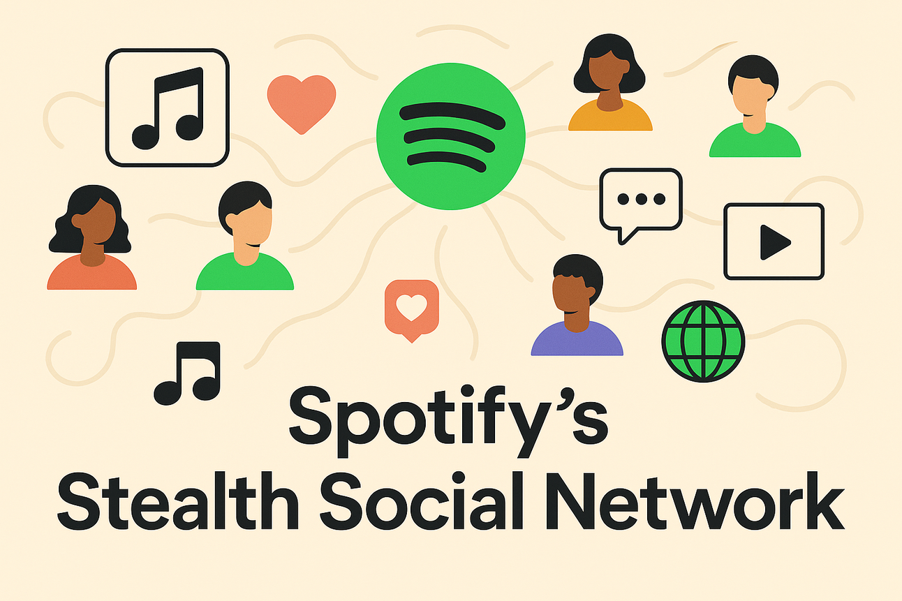 Spotify’s Stealth Social Network