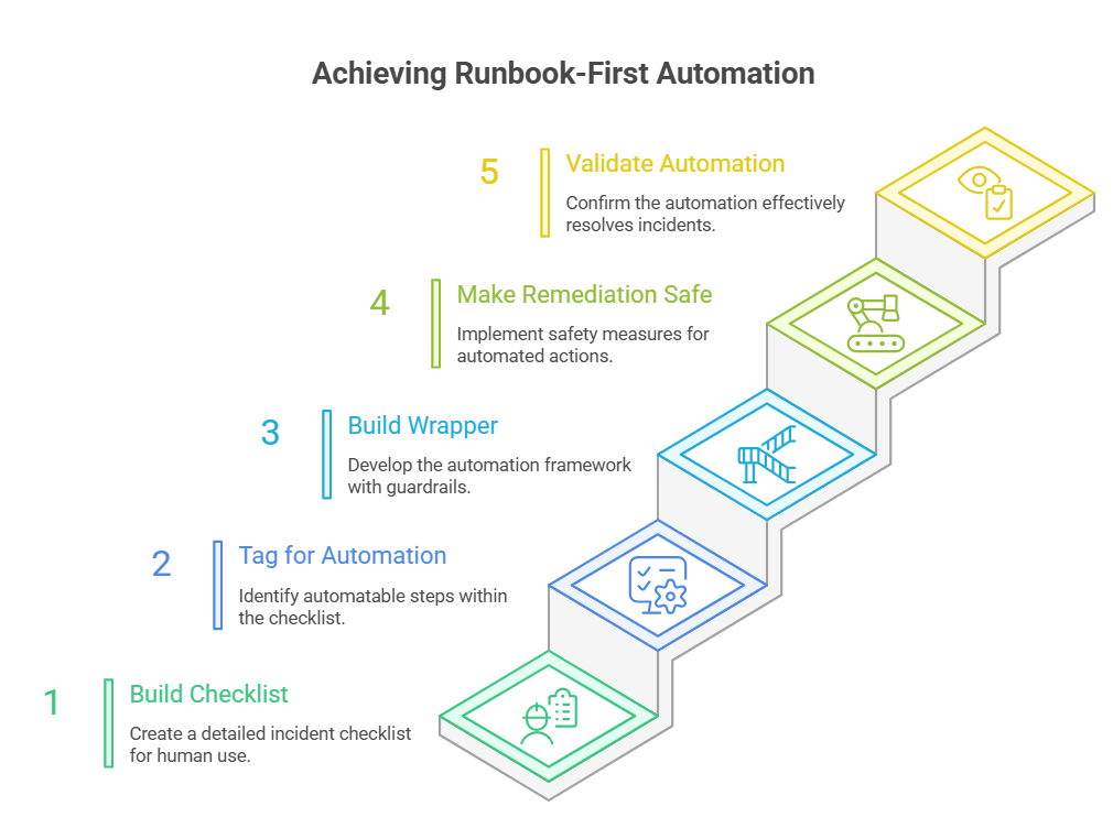 Runbook-first automation