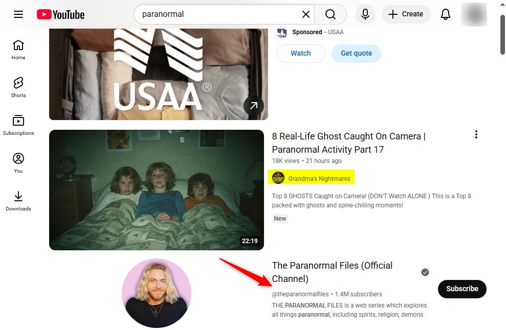 Which Type of YouTube Channel Do You Get Your Ghost Fix From?