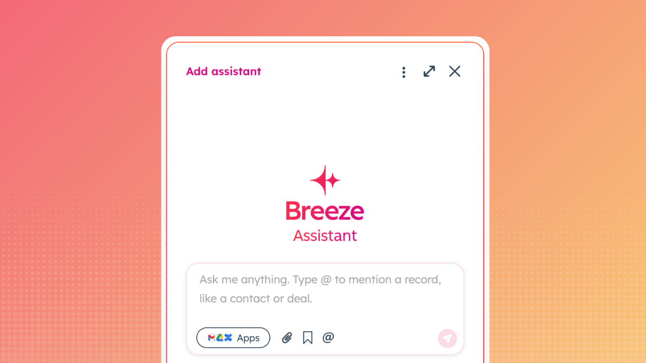 How to use Breeze AI assistants for sales in HubSpot