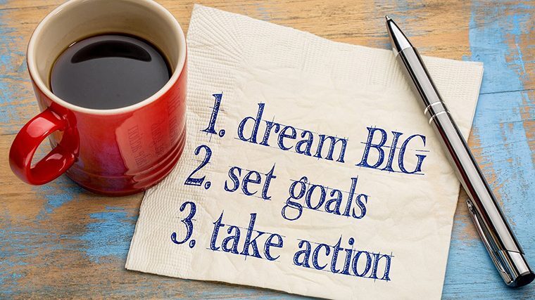 How will you feel once you achieve your biggest goal?’ 