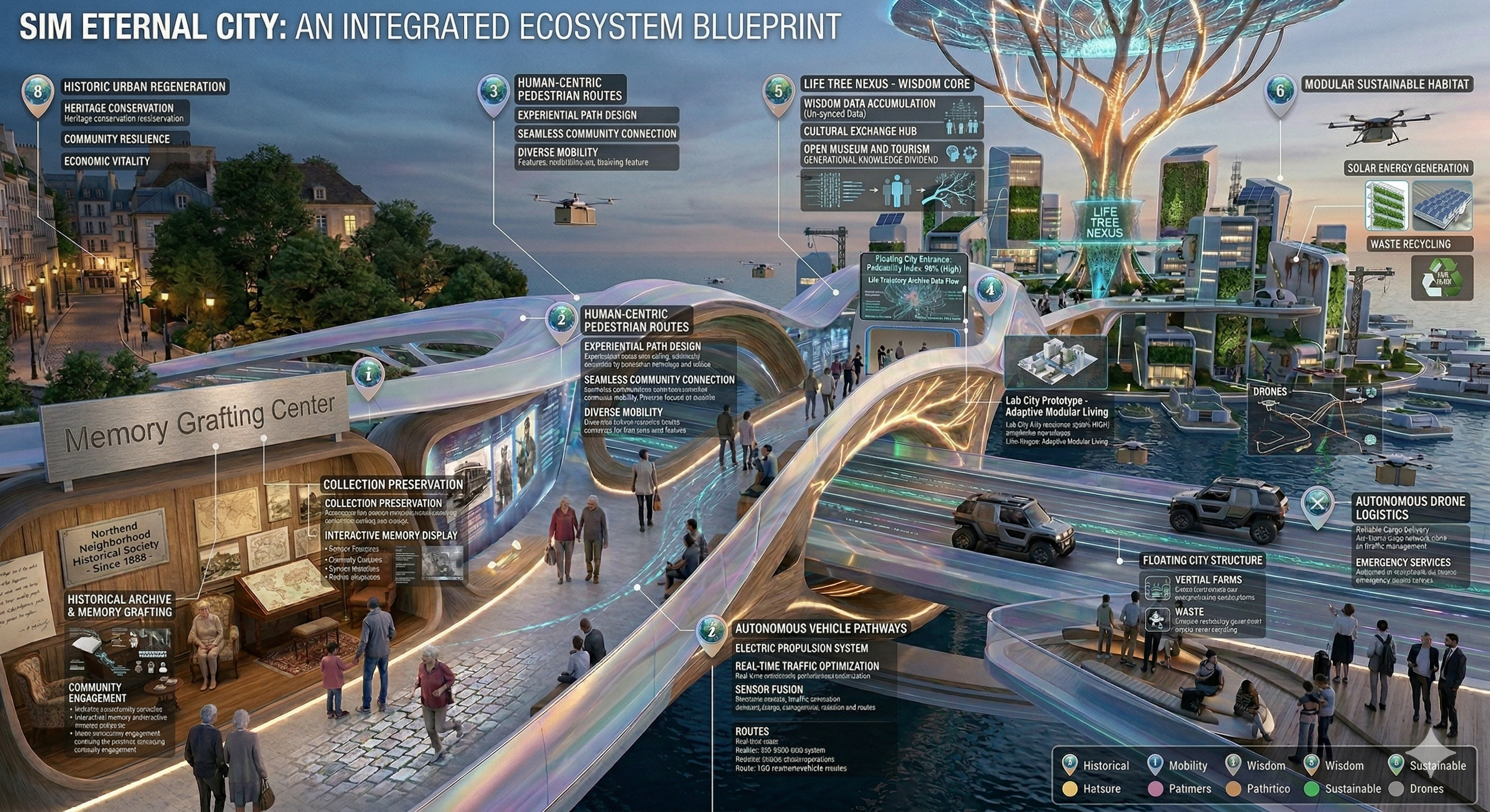 Breaking the Invisible Wall: The ‘Emotional Bridge’ for Peaceful Coexistence Between Land and Floating Cities