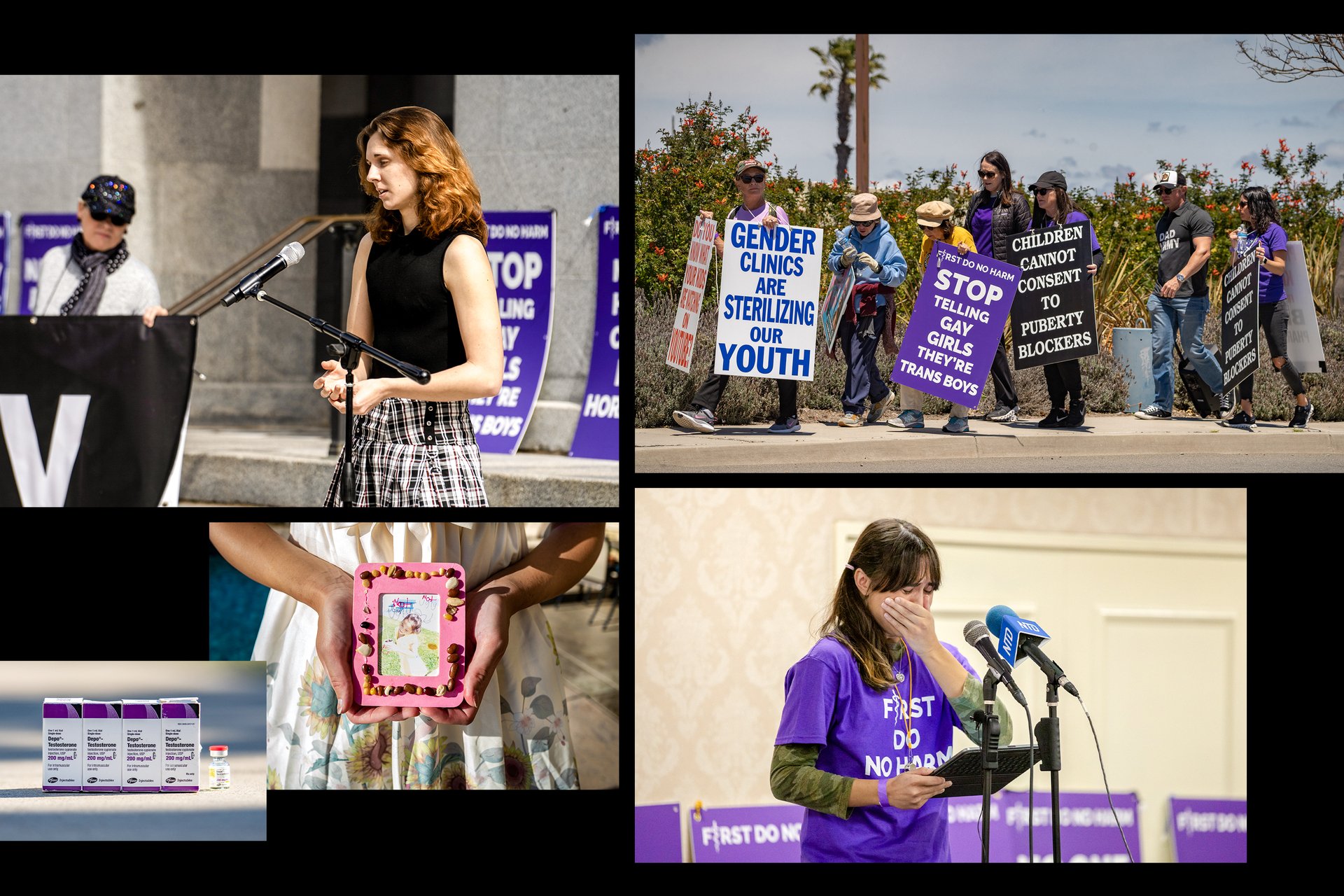 Seus corpos sofreram danos irreversíveis. Agora, esses ex-adolescentes transgêneros estão lutando por justiça