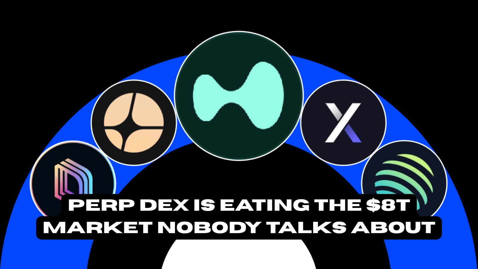 🔥 Perp DEX Is Eating The $8 Trillion Market And Nobody Is Talking About It