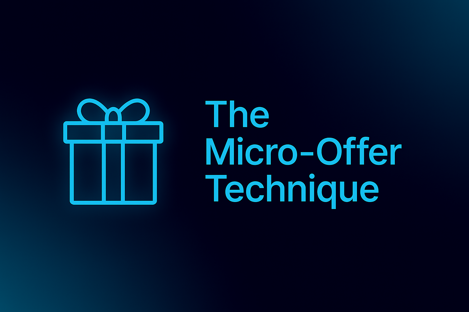The “Micro-Offer” Technique: Earn Replies Without Selling Anything