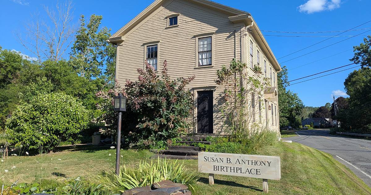 Where History Began: Susan B. Anthony’s Birthplace