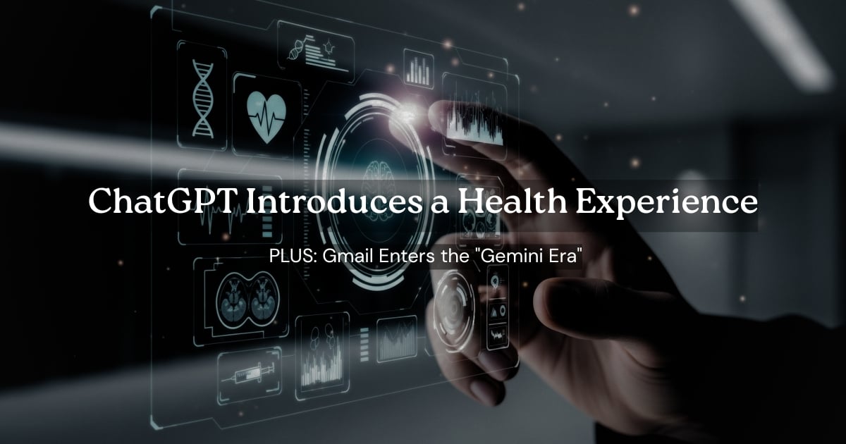 ChatGPT Introduces a Health Experience