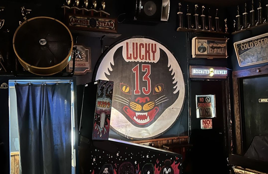 Legendary Lucky 13 Sign Now Lives at Bender’s