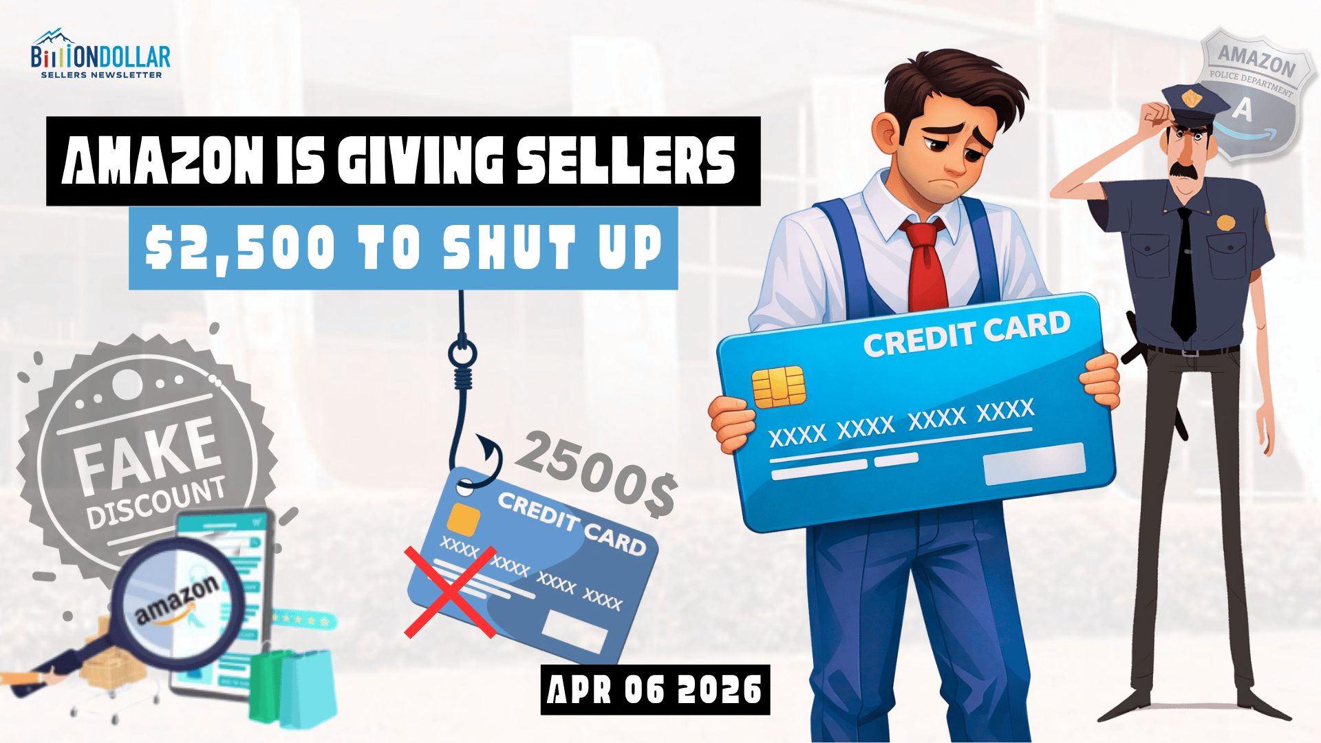 [ BDSN ]  Amazon is giving sellers $2,500 to shut up