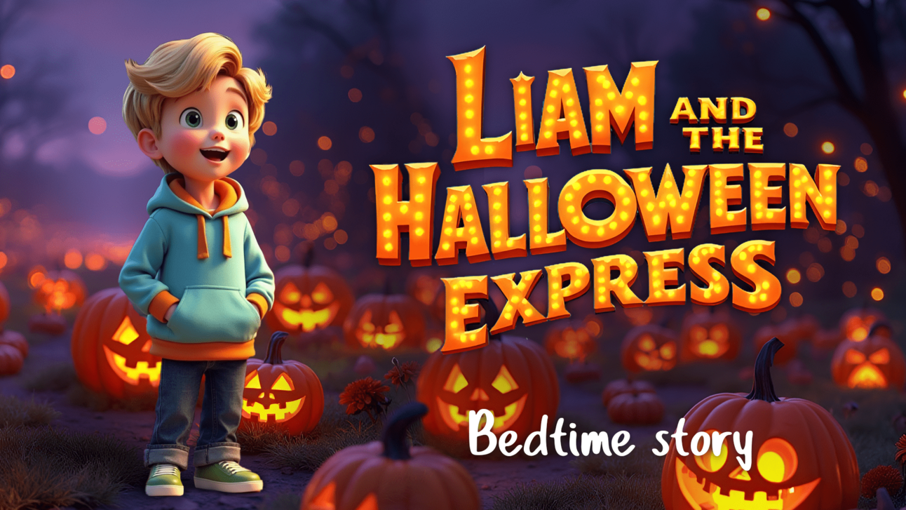 Today’s Story: Liam and the Halloween Express 🚂 🎃
