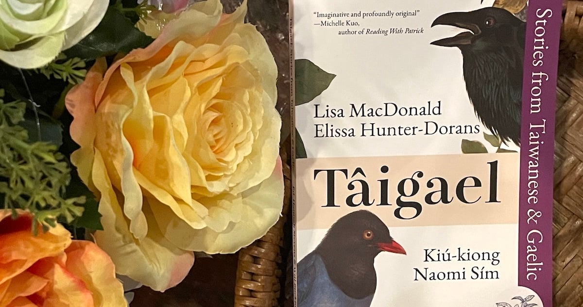 The Blue Magpie and Raven Take Flight