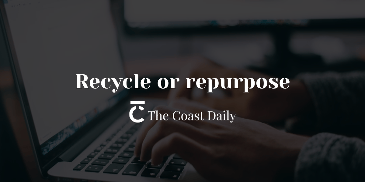 🗞️ Recycle or repurpose