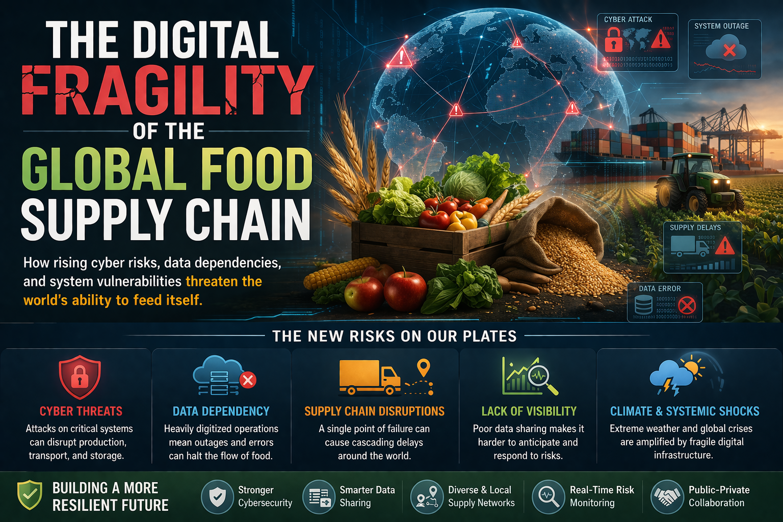 The digital fragility of the global food supply chain