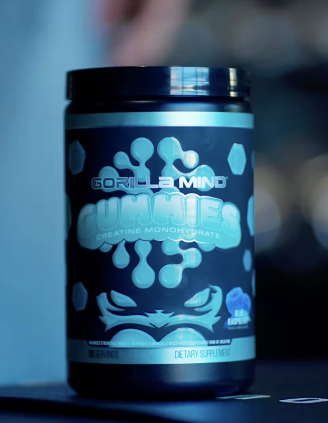 Gorilla Mind Enters Creatine Gummies With a Full 5g Serving and Blue Raspberry Flavor