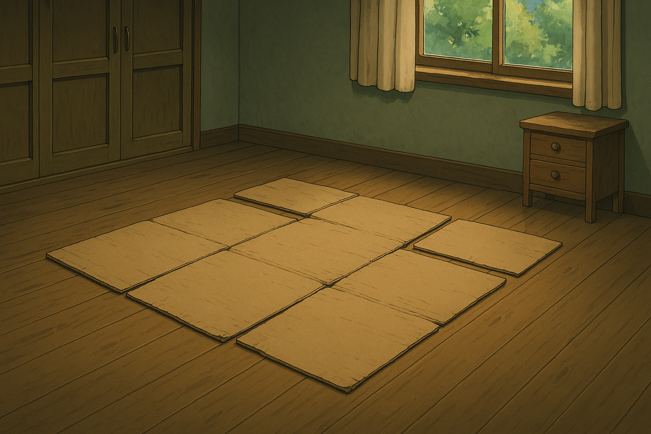 The Floor Is My Bed—and My Reminder