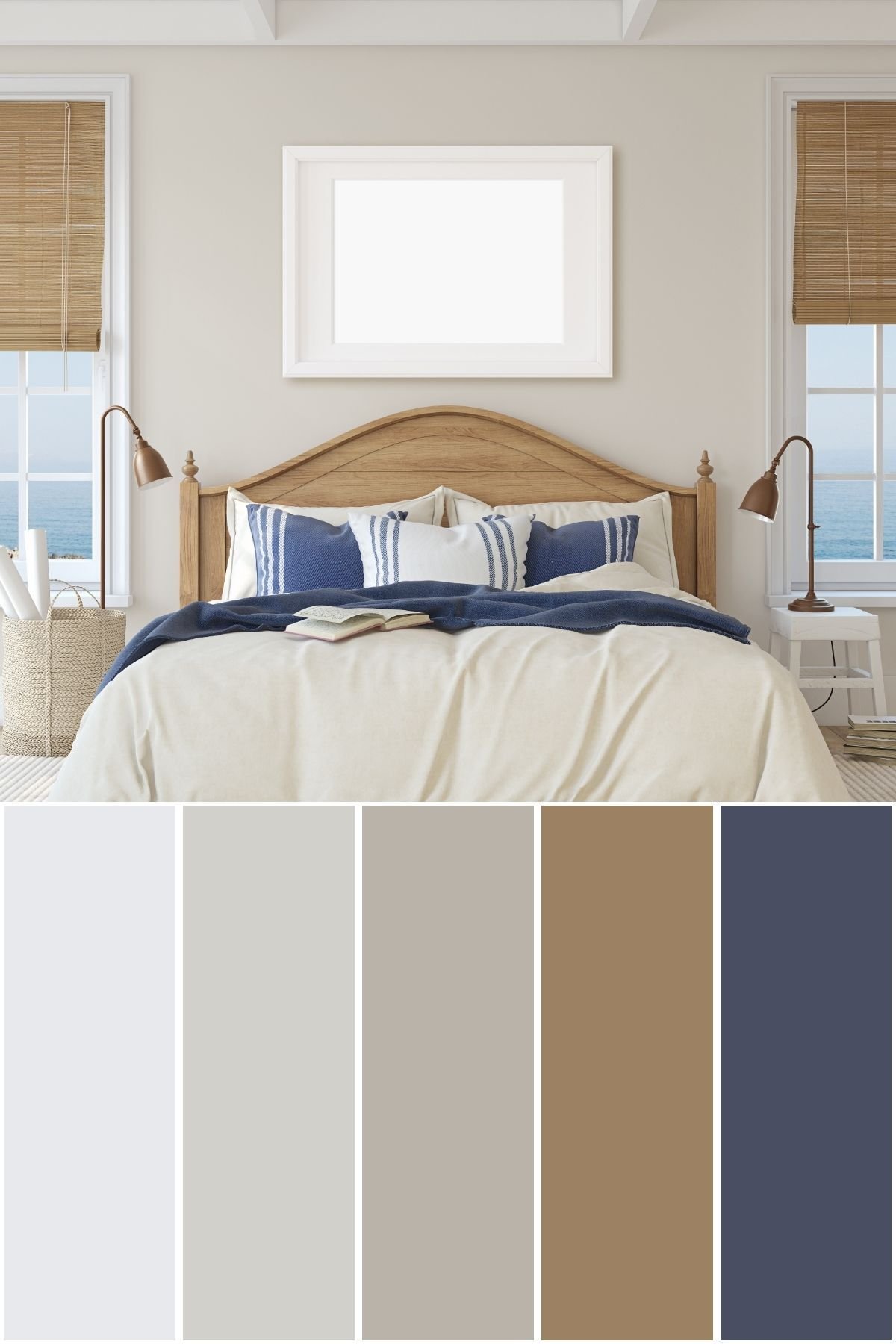 Neutral and Blue Paint Colors