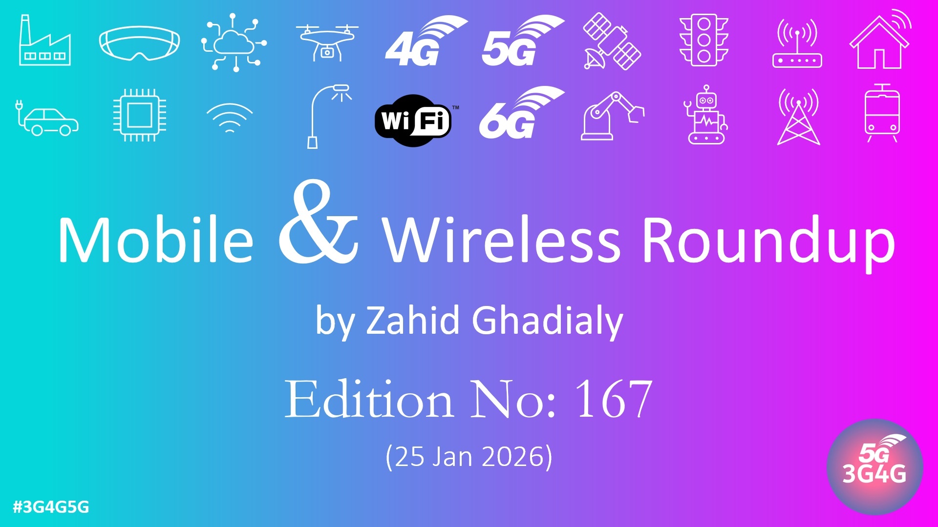 Mobile & Wireless Roundup No. 167