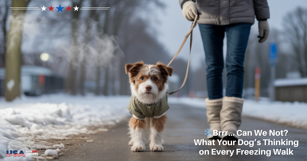 ❄️Brrr... Can We Not? What Your Dog’s Thinking on Every Freezing Walk
