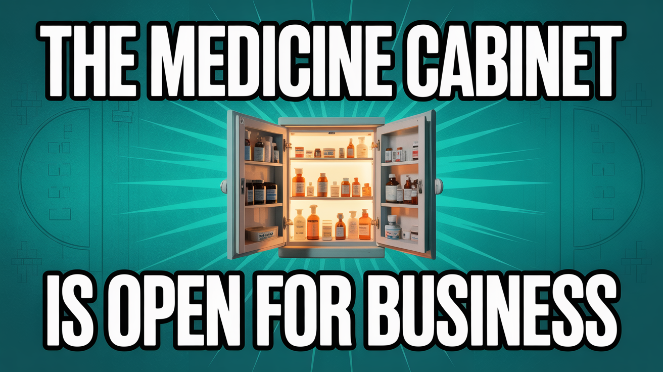 The Medicine Cabinet Is Open for Business