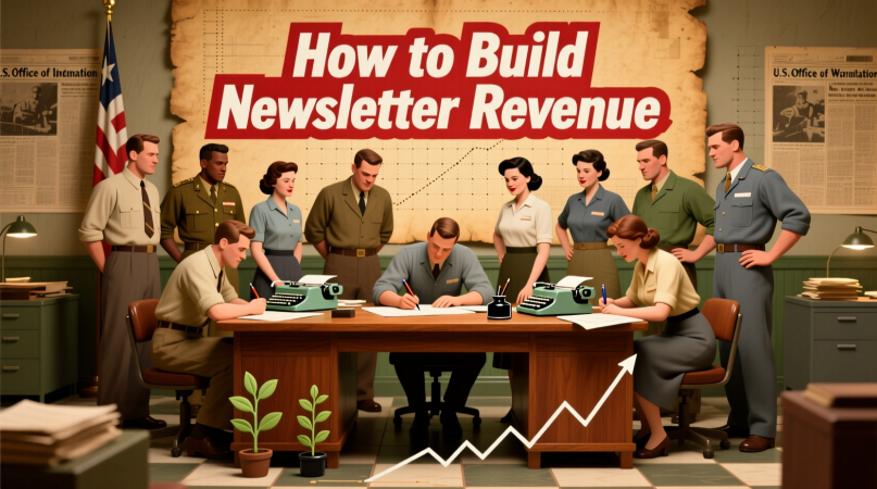 How to Build Newsletter Revenue: $1,153/Month in 12 Weeks