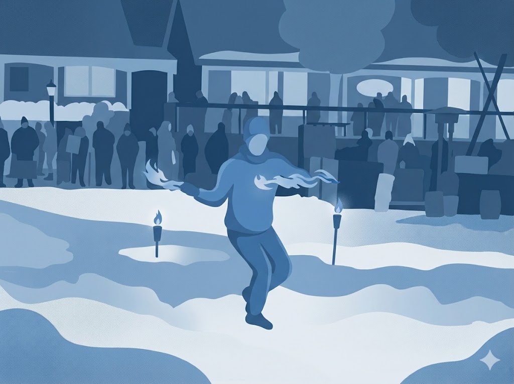 Frost & Flame Warms Downtown