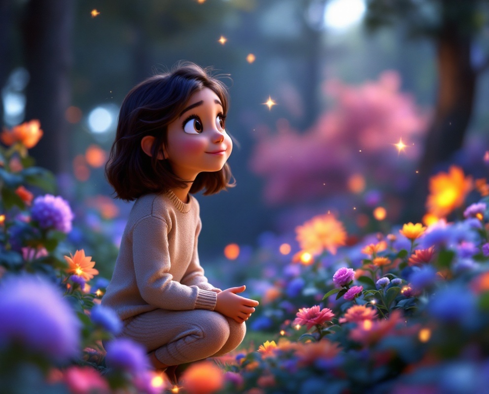 Today’s Story: Sophia’s Fluffy Friends 🌸