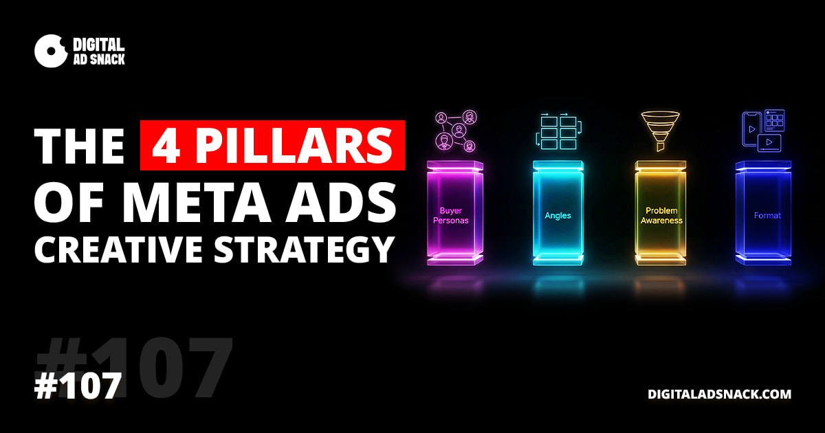 The 4 Pillars of Meta Ads Creative Strategy