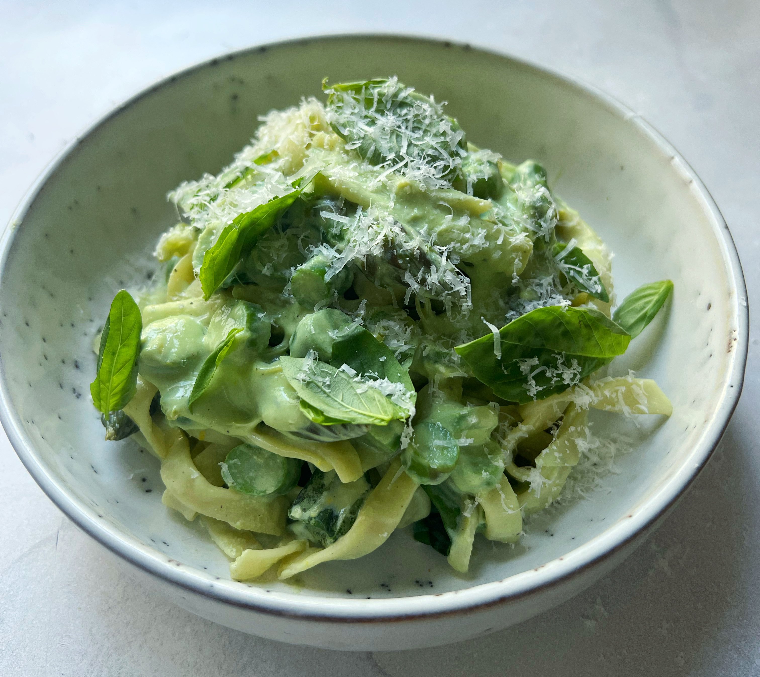 The Nerve Weekend Dish: the Borough Chef's asparagus and ricotta tagliatelle