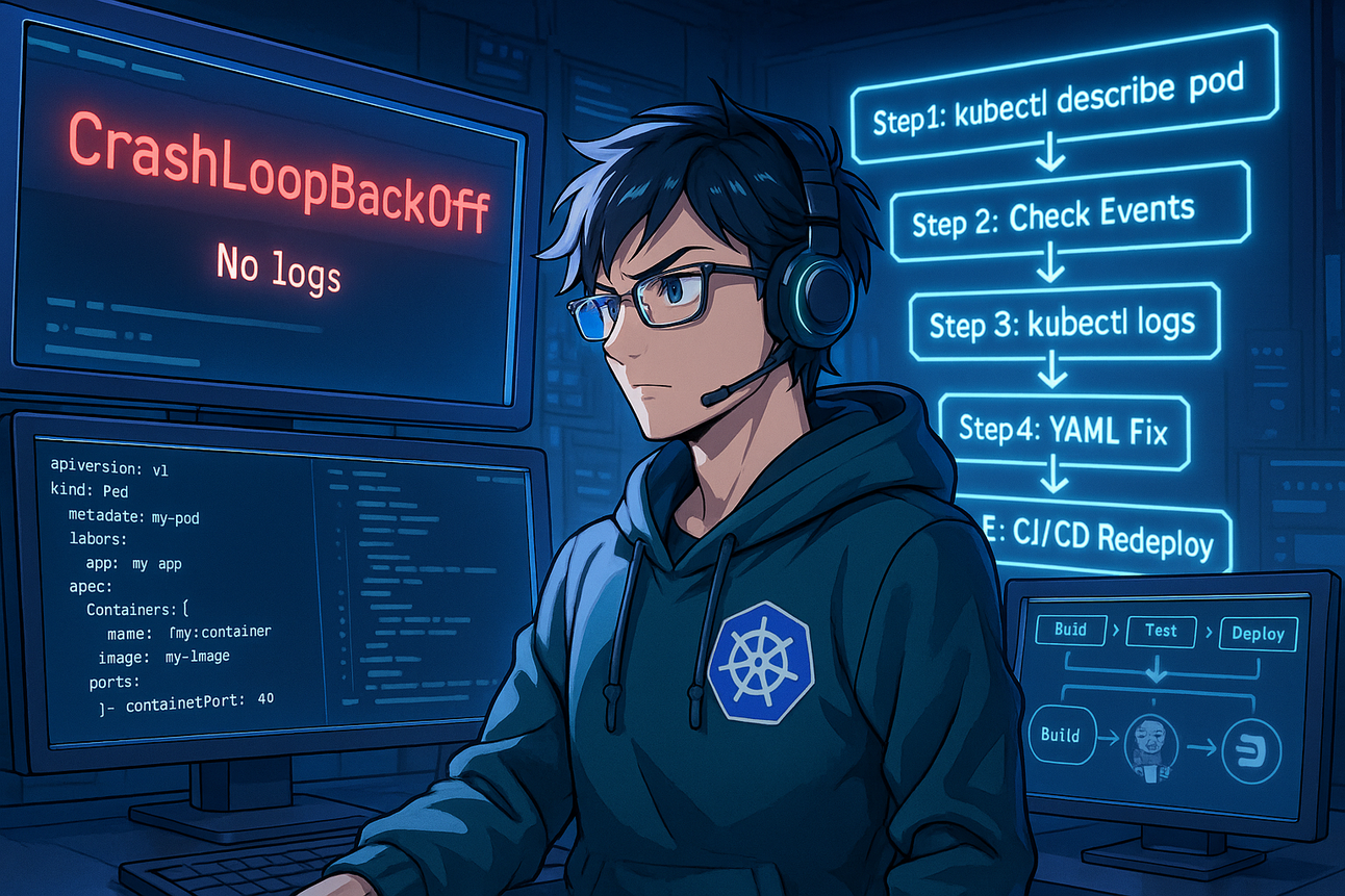 CrashLoopBackOff with No Logs - Fix Guide for Kubernetes with YAML & CI/CD