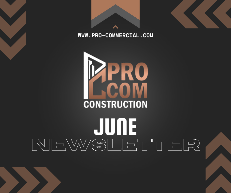 June 2025 Project Updates from Pro Commercial – VASA Fitness, Tru by Hilton, and My Place Hotel Progress