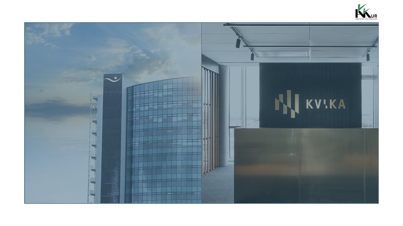 Íslandsbanki vill líka sameinast Kviku