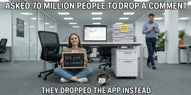 💪 The algorithm doesn't wait, neither should you