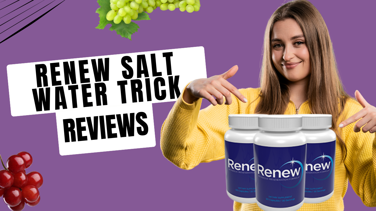 🧐 Is Renew Salt Water Trick Safe? A Deep Dive into Ingredients and Side Effects