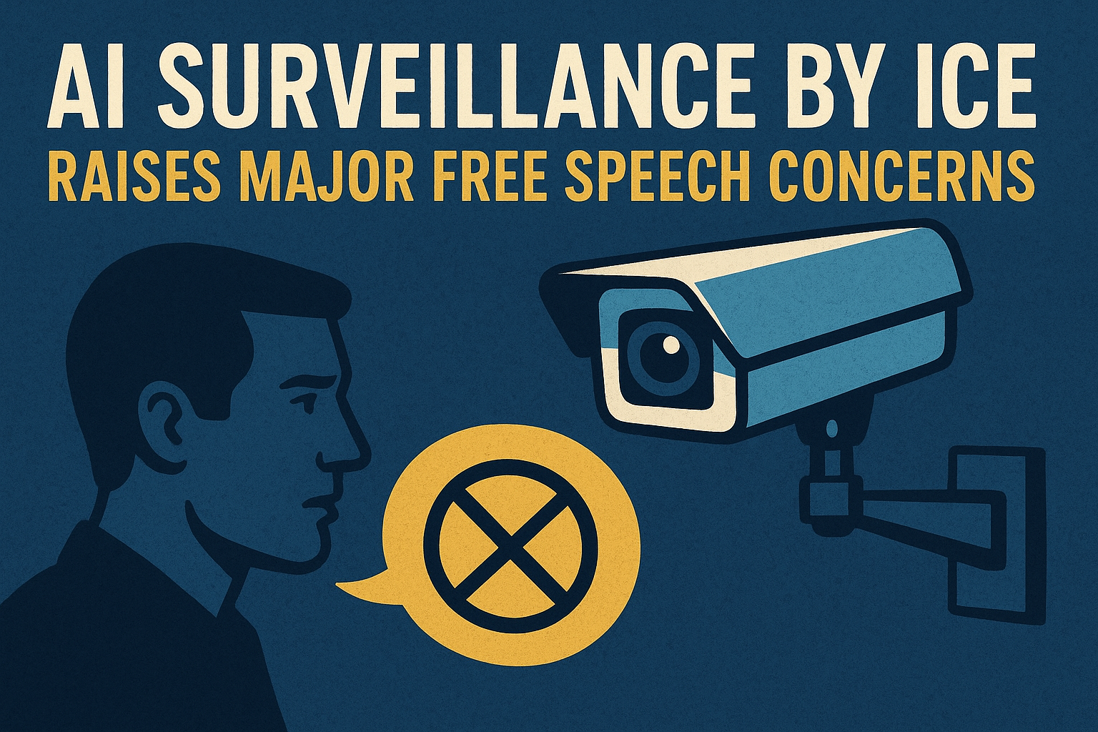 AI Surveillance by ICE Raises Major Free Speech Concerns