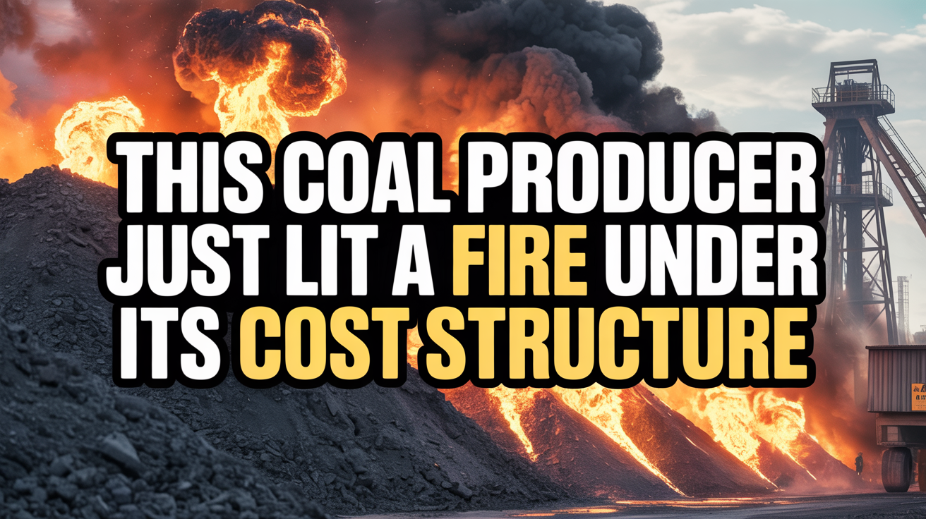 This Coal Producer Just Lit a Fire Under Its Cost Structure